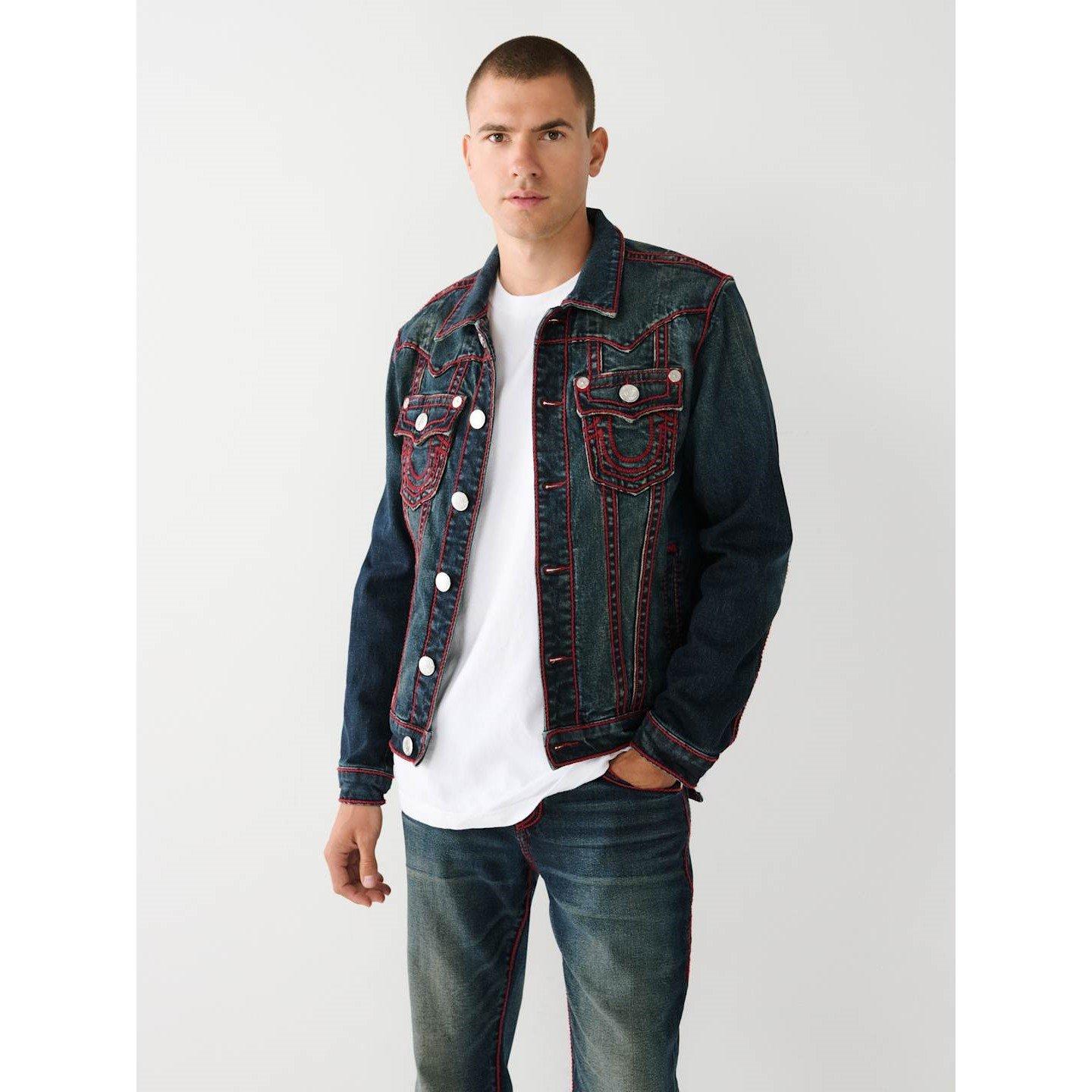 True Religion TR Jimmy Denim Jacket Mens