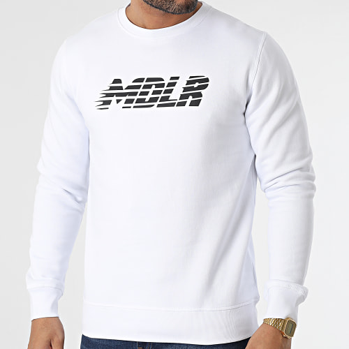 Sweat Crewneck MDLR Blanc Noir