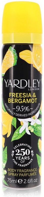 Yardley - Freesia & Bergamot - Body Spray - 75 ml