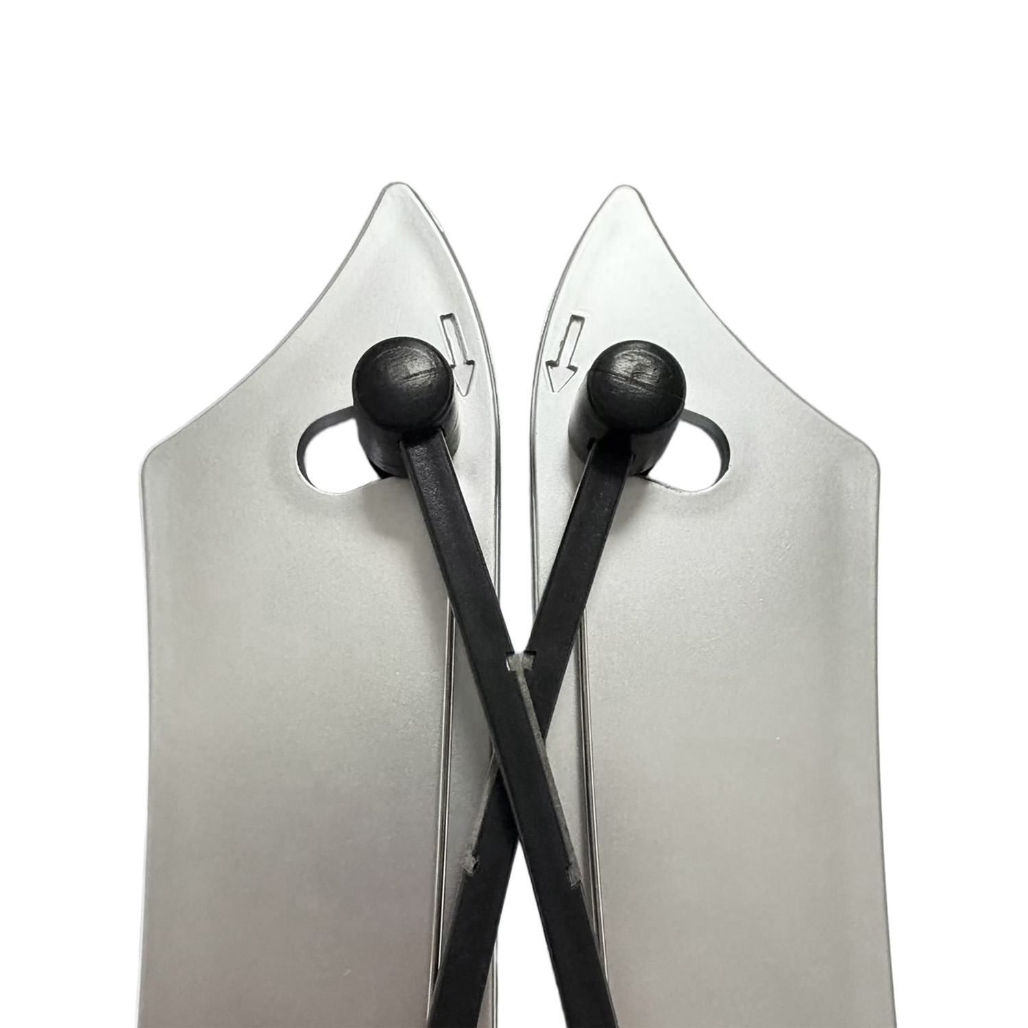 Messerschärfer 16 cm silber
