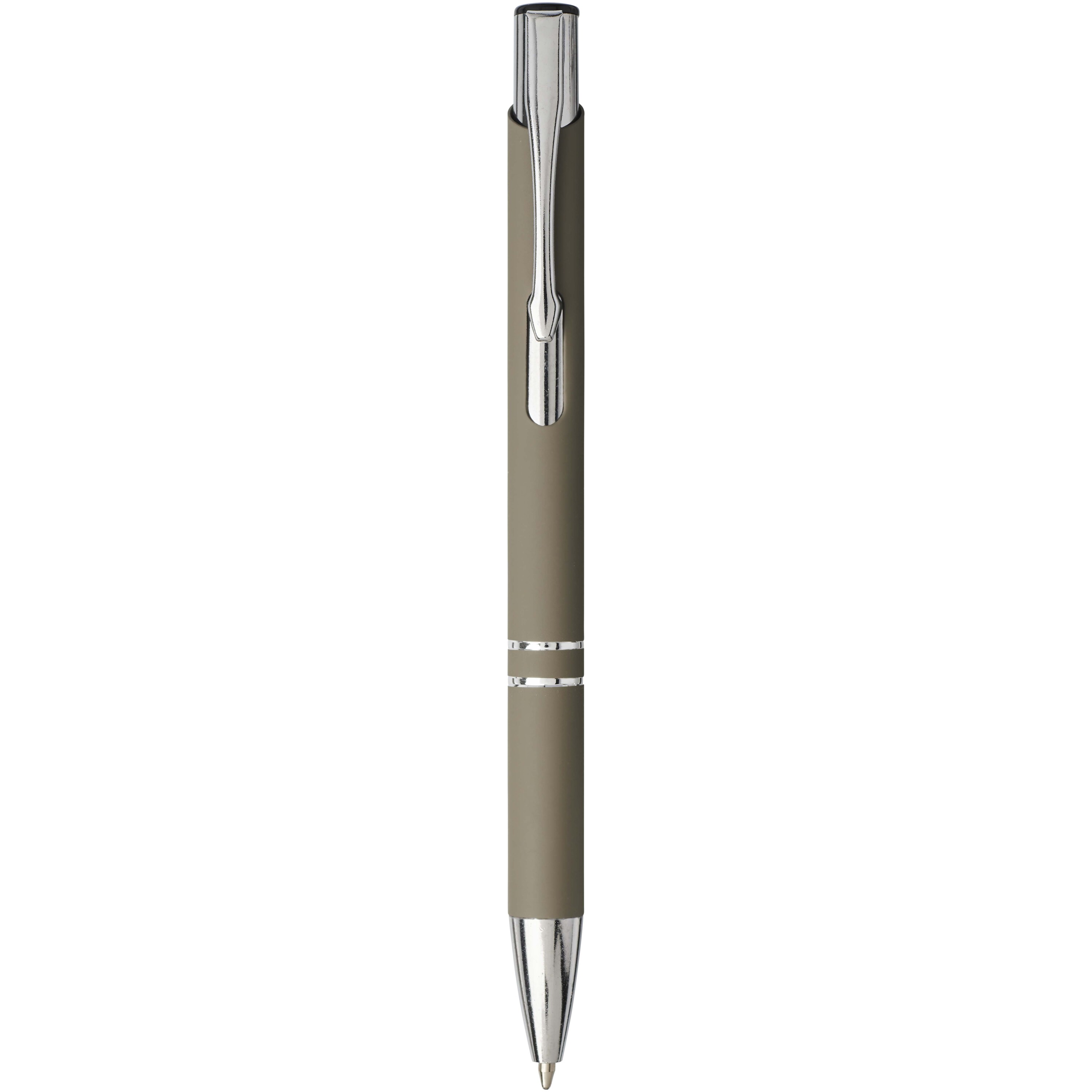 EgotierPro 107437 - Stylo bille rétractable doux au toucher Moneta