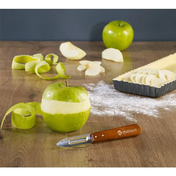 Eplucheur bois teinté 15 cm Mathon
