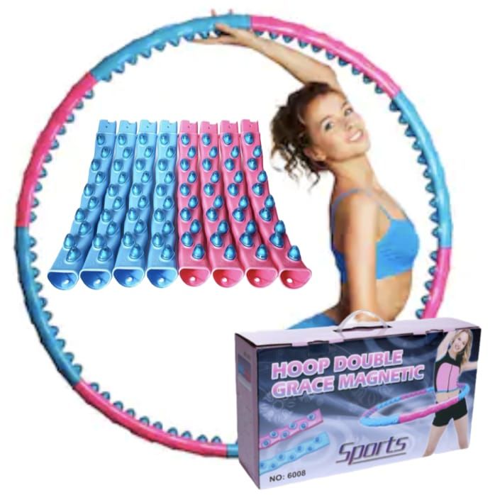 Sport-Knight® Massage Hula Hoop Reifen mit Buch
