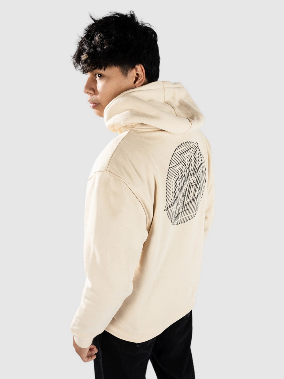 Santa Cruz Interlaced Dot Hoodie sand