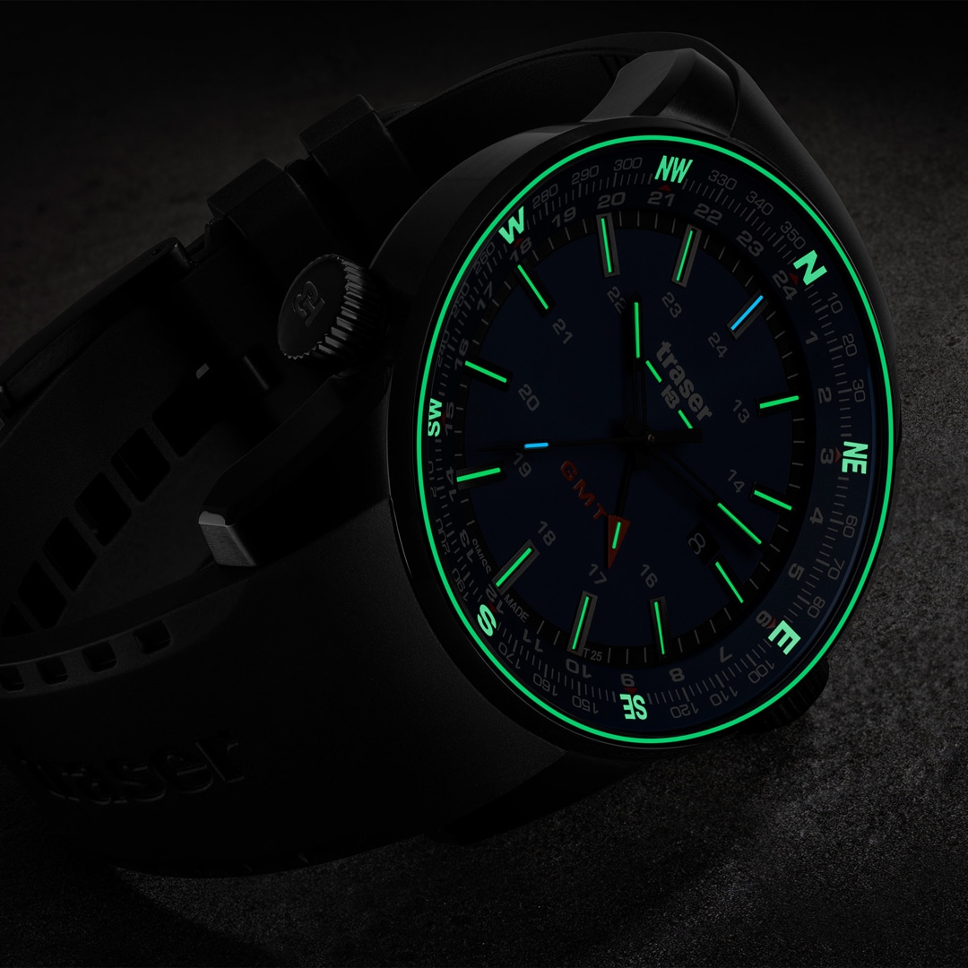 traser P68 Pathfinder GMT Blue