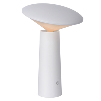 Lucide USB oplaadbare tafellamp Jive 3W wit