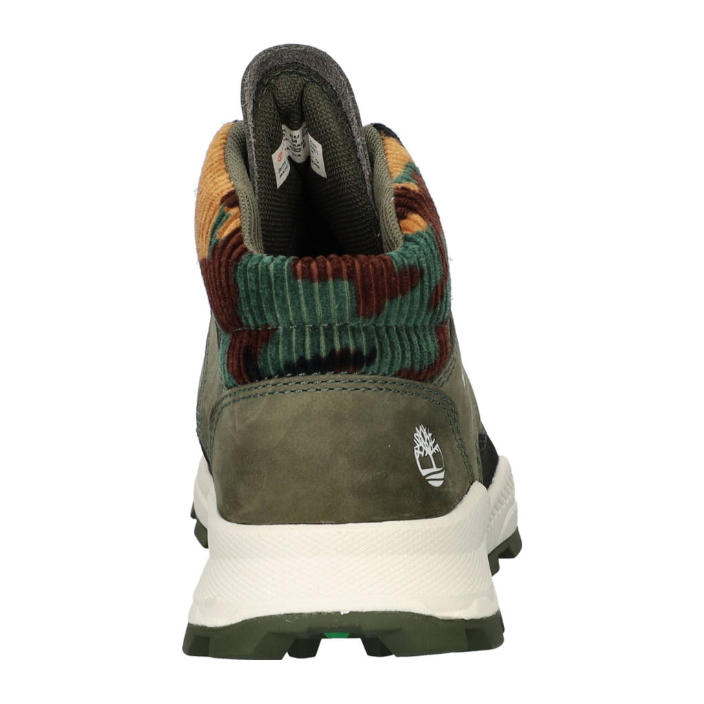 Timberland Brooklynnubuck veterboots donkergroen