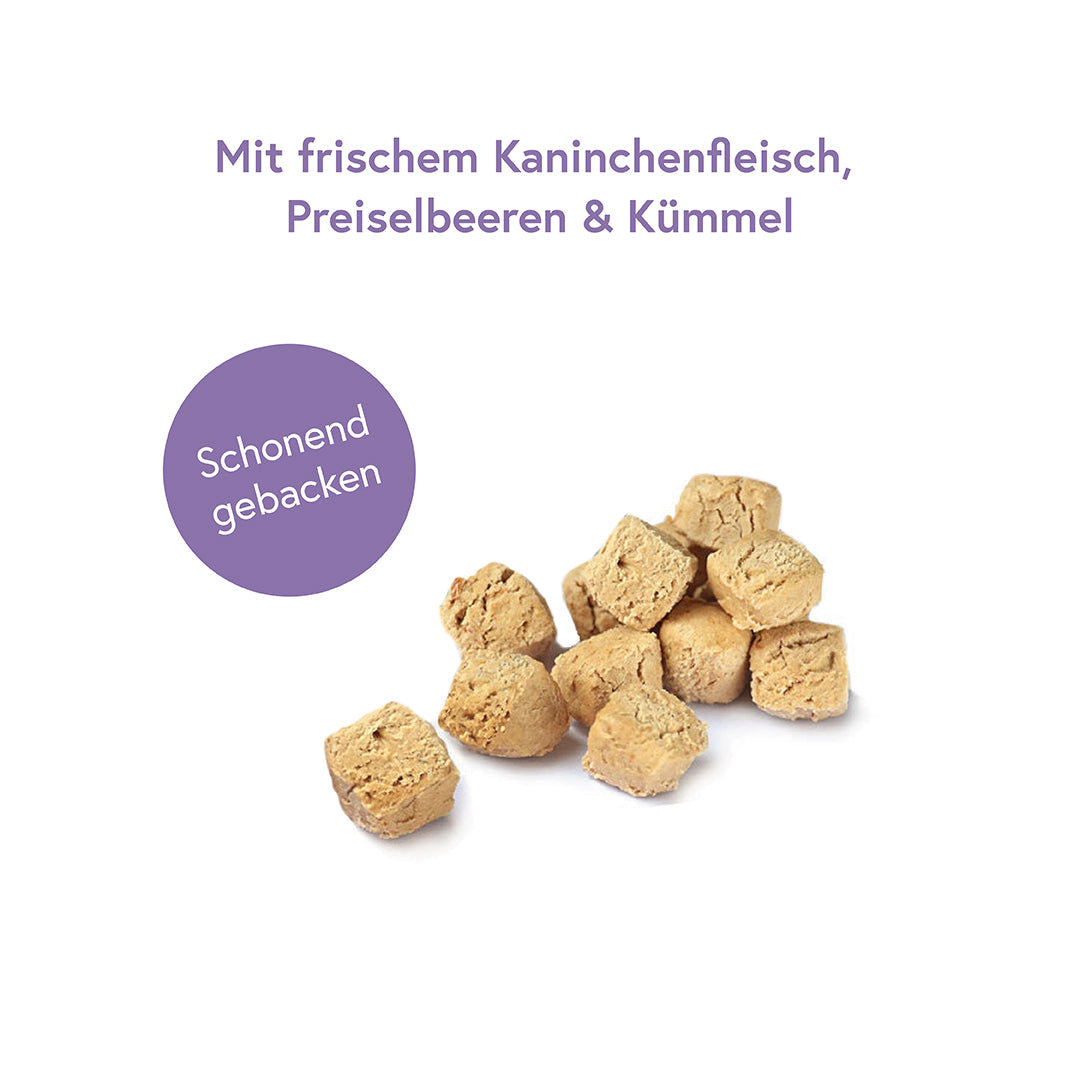 Snacks Kaninchen  &  Preiselbeeren
