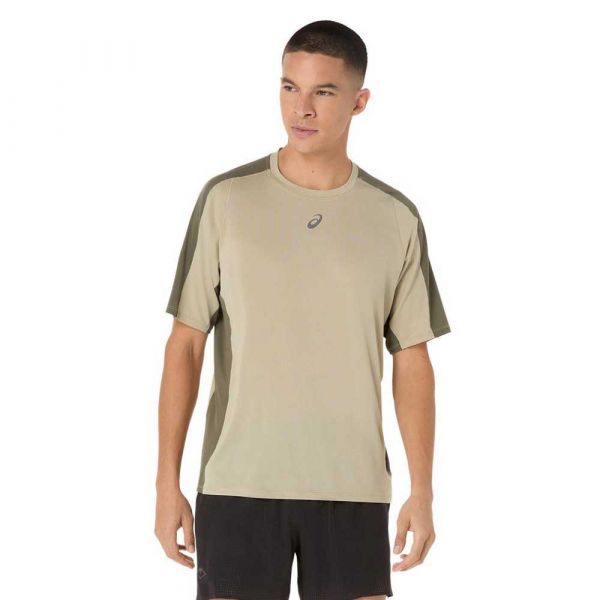 Asics T-shirt Fujitrail Elite Ss Top 2011d264-300 XL Castanho