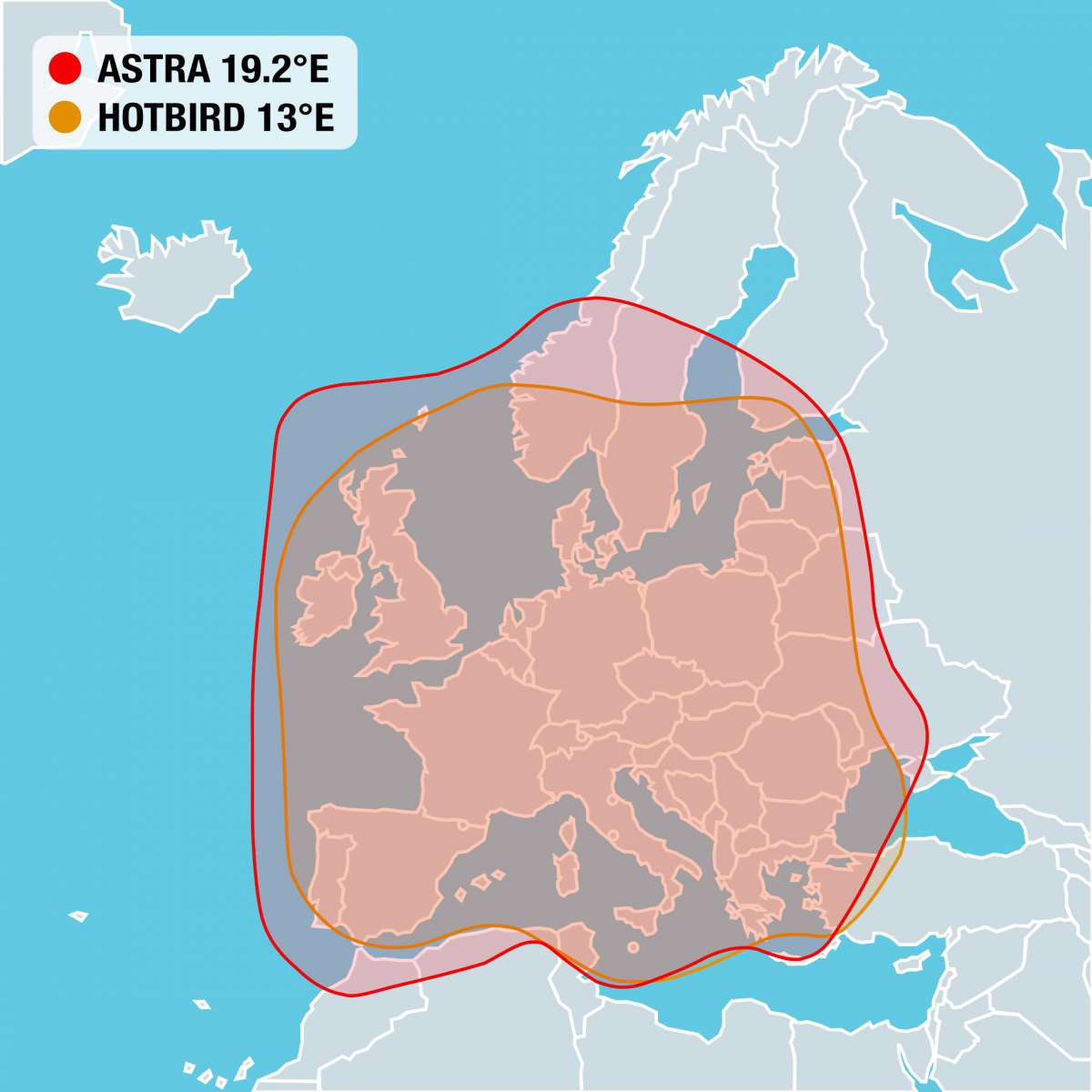Kathrein Camping-Sat-Antenne mit GPS Receiverunabhängige