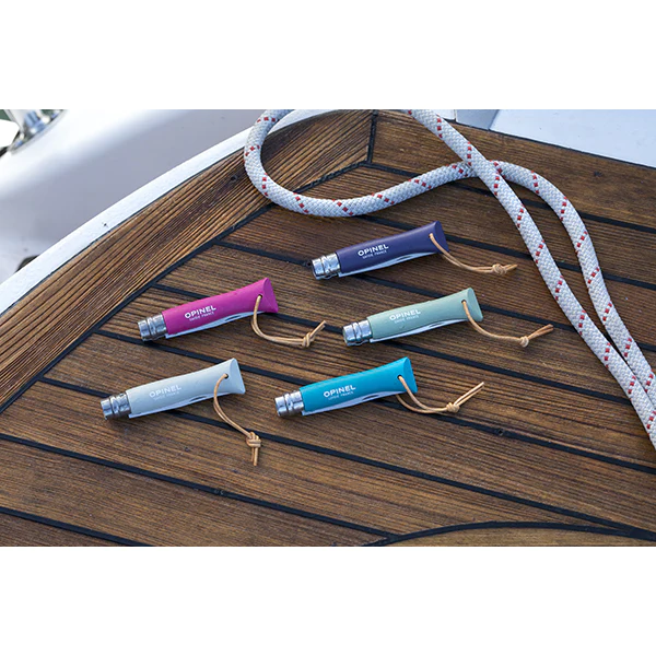 Couteau pliant N°06 baroudeur Turquoise 7 cm Opinel