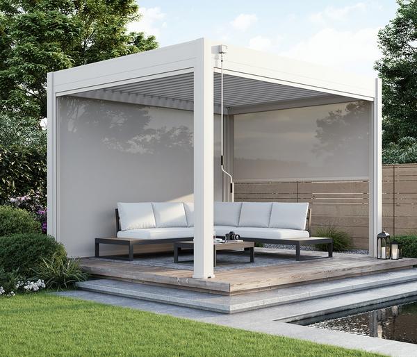 Weide Sonnenrollo für Deluxe/Classic Pergola,