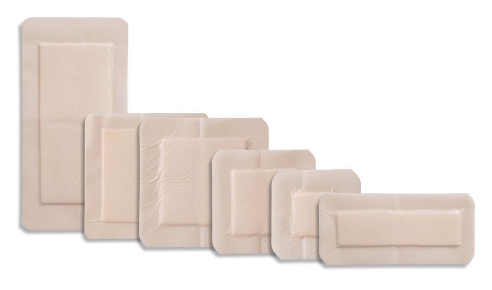 FOAM LITE Convatec Silikon-Schaumverband 5x5cm 10 Stk