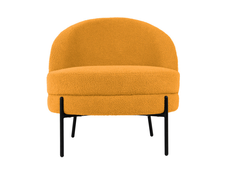 Chair Noble Teddy Curl LM2105BK Black