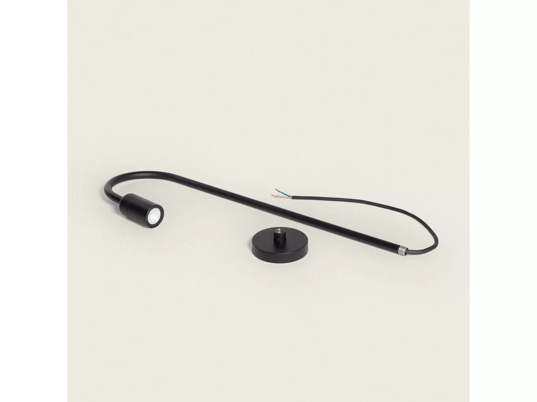 Balise Extérieure LED 6W en Saillie Garmil Noir mat