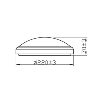 Philips plafonnière superslim zwart