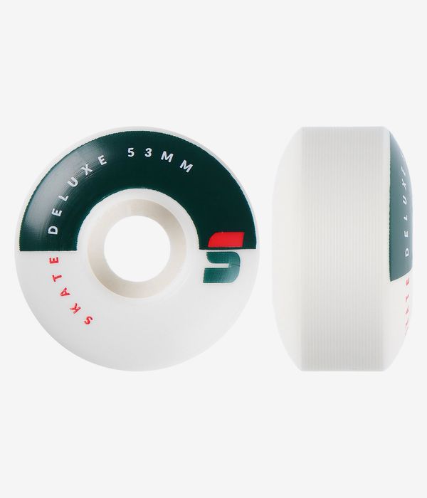 skatedeluxe Athletic Series Rollen (white) 53mm 100A 4er Pack