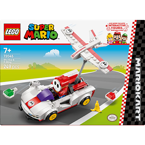LEGO Super Mario: Mario Kart – Shy Guy og P-Wing 72045