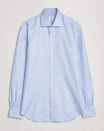 Mazzarelli Soft Cotton Cut Away Shirt White