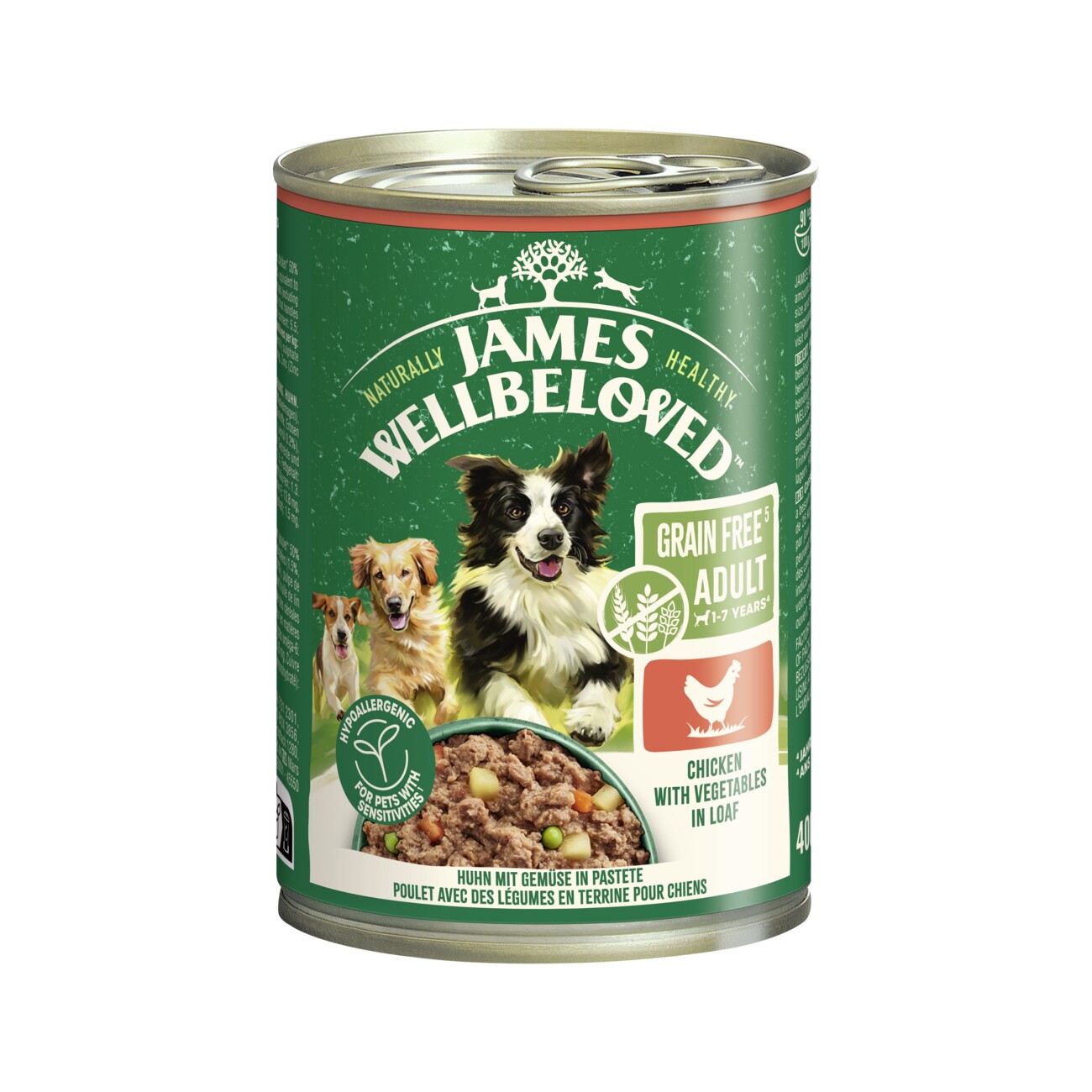 James Wellbeloved Huhn Pastete (Getreidefrei) 400 g