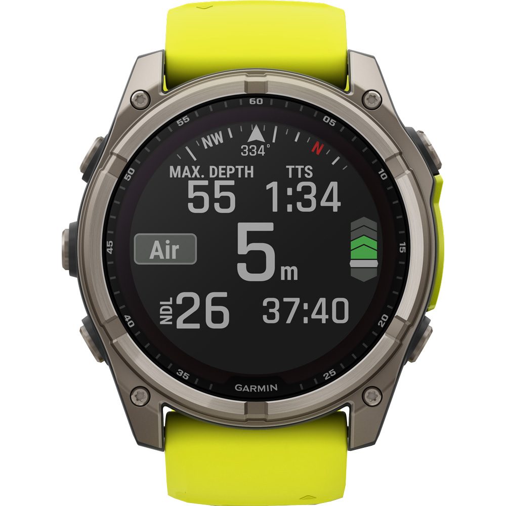 Garmin Fenix® 8 – 51mm Solar Pulsuhr sapphire
