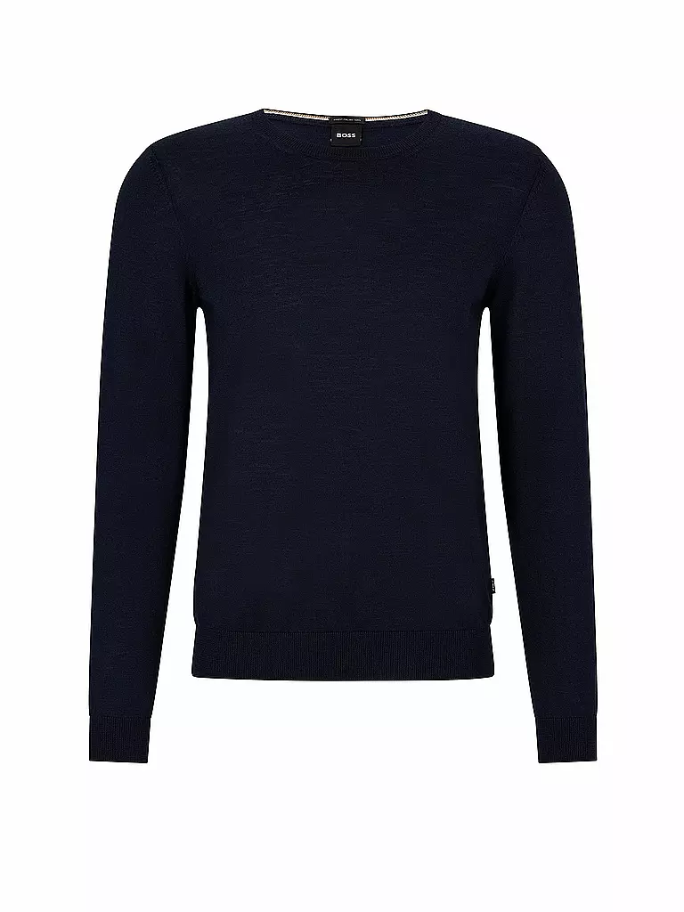 BOSS Pullover Slim Fit LENO-P dunkelblau
