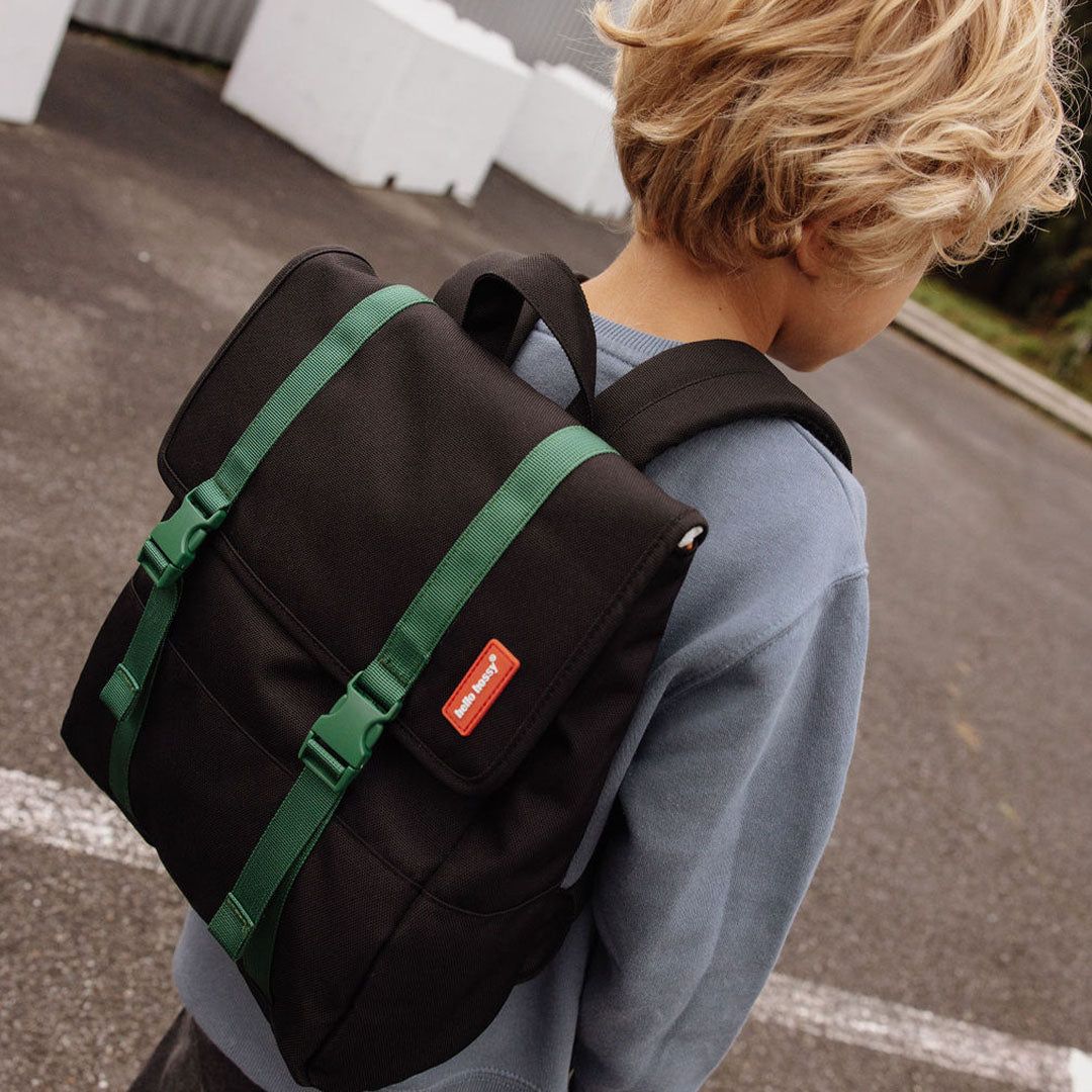 Hello hossy rugzak mini onyx - 32 cm