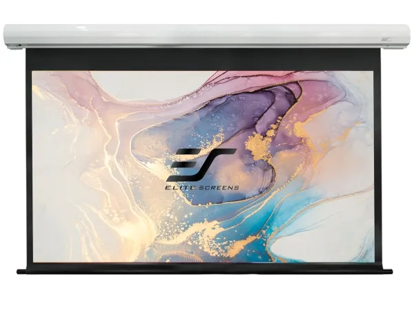 Elite Screens Saker Series - Projektionsskærm - loftsmonterbar, vægmonterbar - motoriseret - 110 V - 120