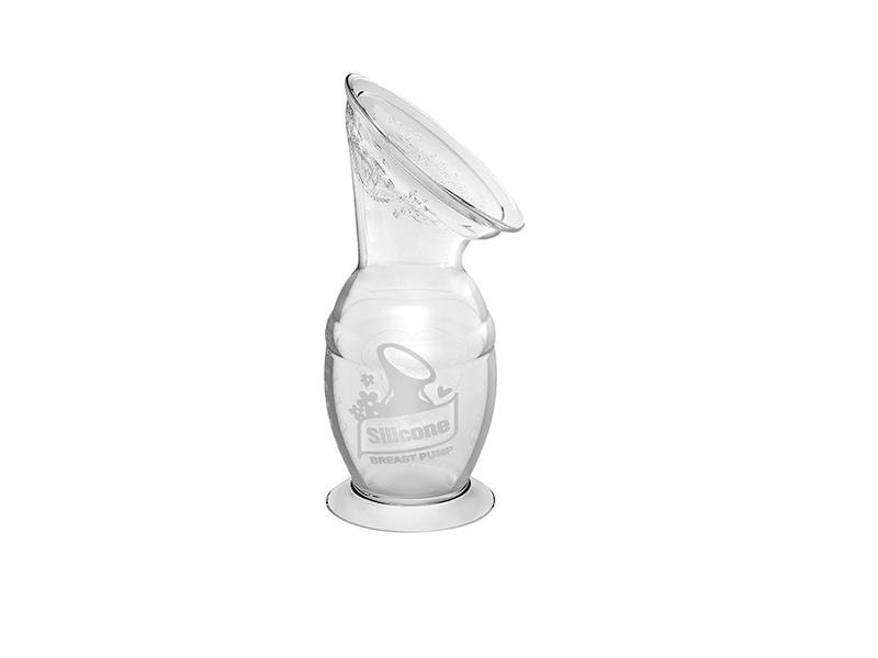 Haakaa Milchpumpe mit Saugfuss 100 ml Manuell Einfache und effiziente Handmilchpumpe