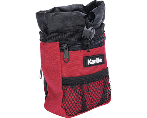Karlie Nylon poep- en snackzakjes, 8 x 4 x 10 cm, rood