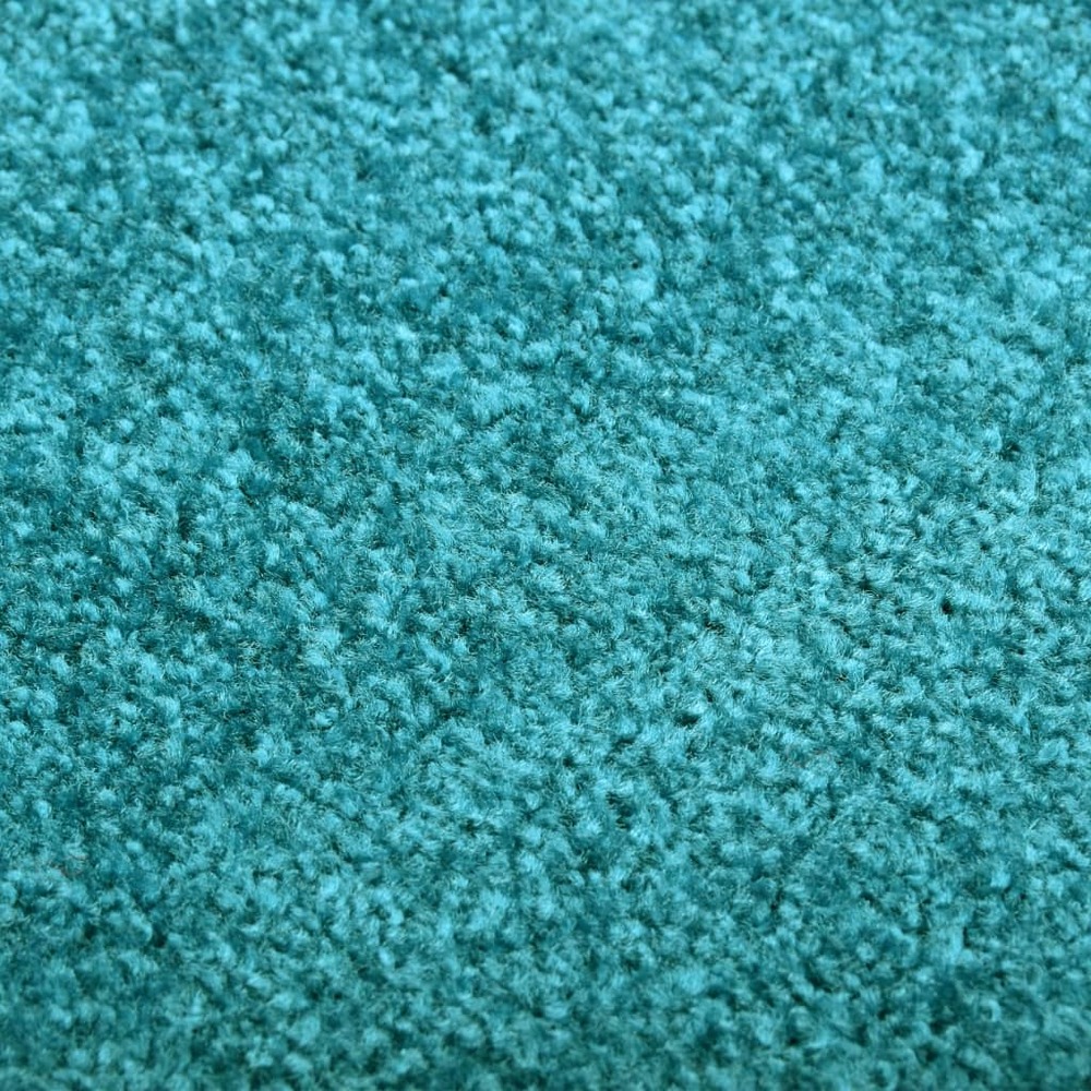 Paillasson lavable cyan 60x180 cm