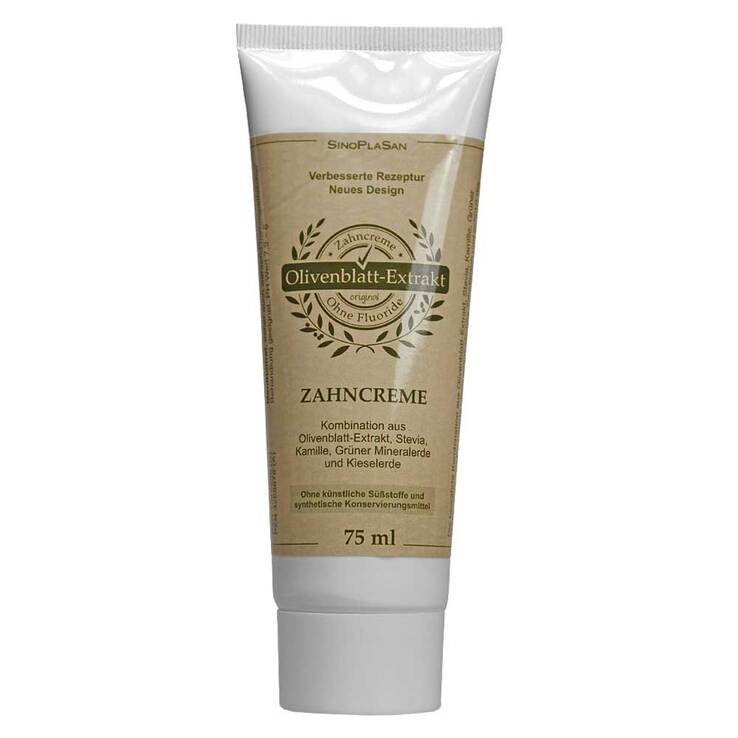Olivenblatt Extrakt Zahnpasta, 75 ml