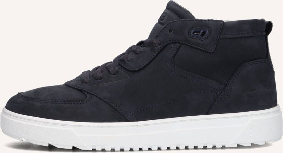 Hub Nevada Hoge sneakers Leren Sneaker Heren Blauw