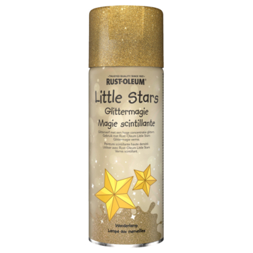 Rustoleum Little Stars Glittermagie glitterspray Wonderlamp 400ml