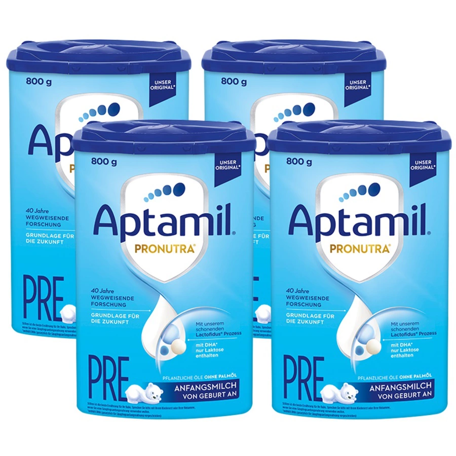 Aptamil Anfangsnahrung Pronutra PRE ADVANCE 4 x 800 g ab der Geburt