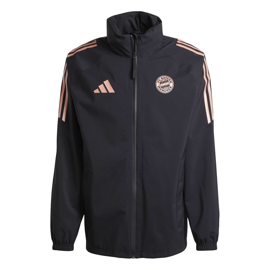 Bayern Munich Veste de Pluie Tiro 24 - Noir
