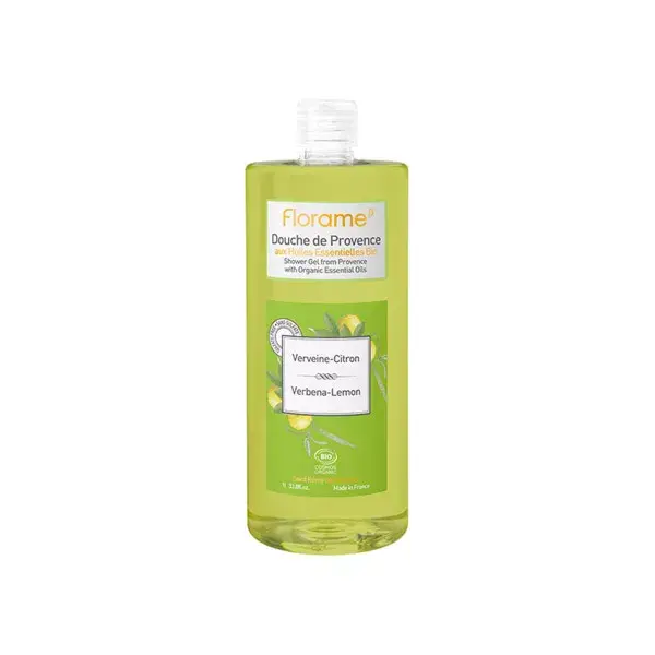 Florame Corps Gel Douche Verveine Citron Bio 1L