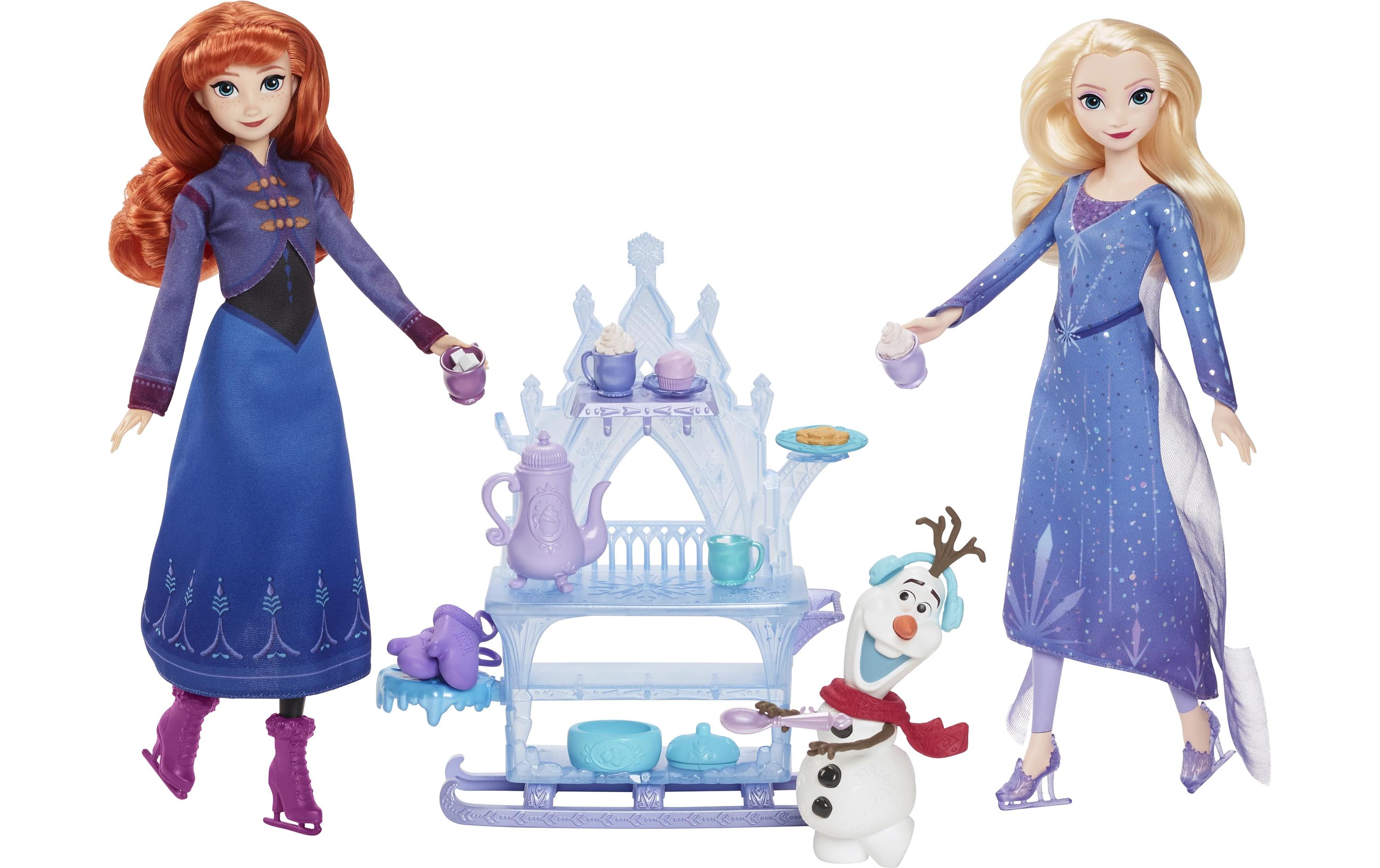Disney Frozen Icy Ice Olaf CartOlaf Leckereien-Schlitten-Spielset mit Olaf-Puppe und über 15 Zubehörteilen