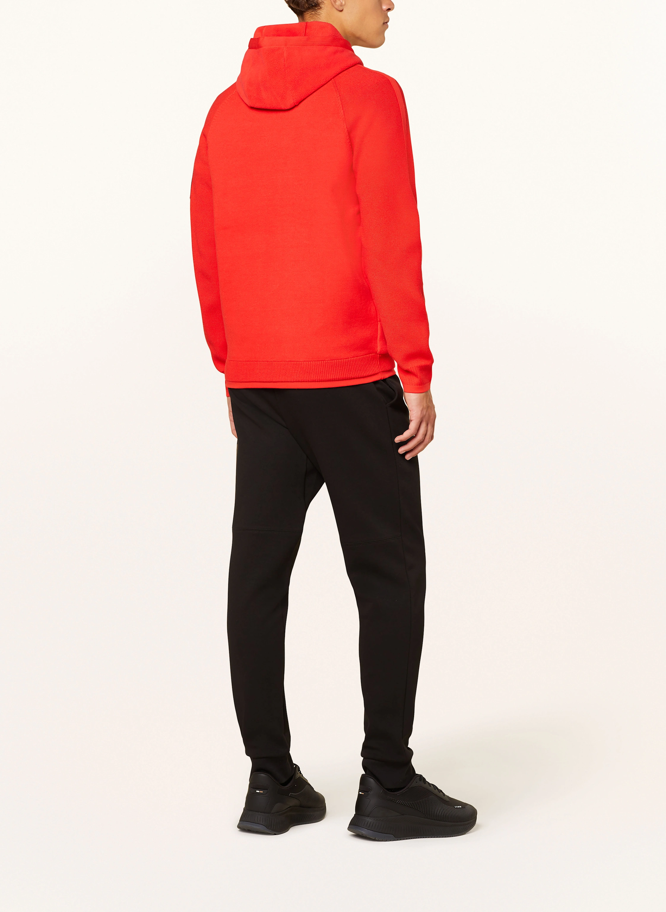 BOSS Sweatjacke MARTIC in Materialmix