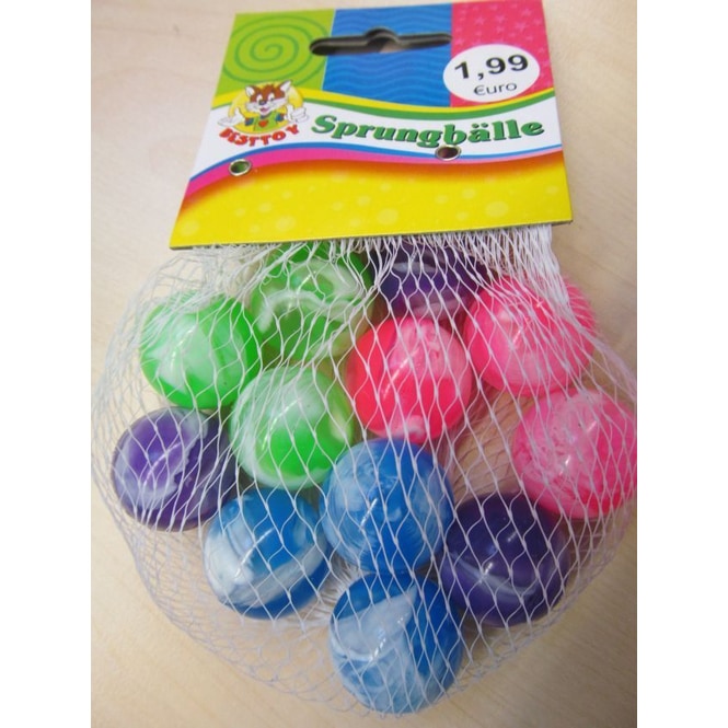 Sprungball-Set - Marmor ca. 27 mm - Besttoy