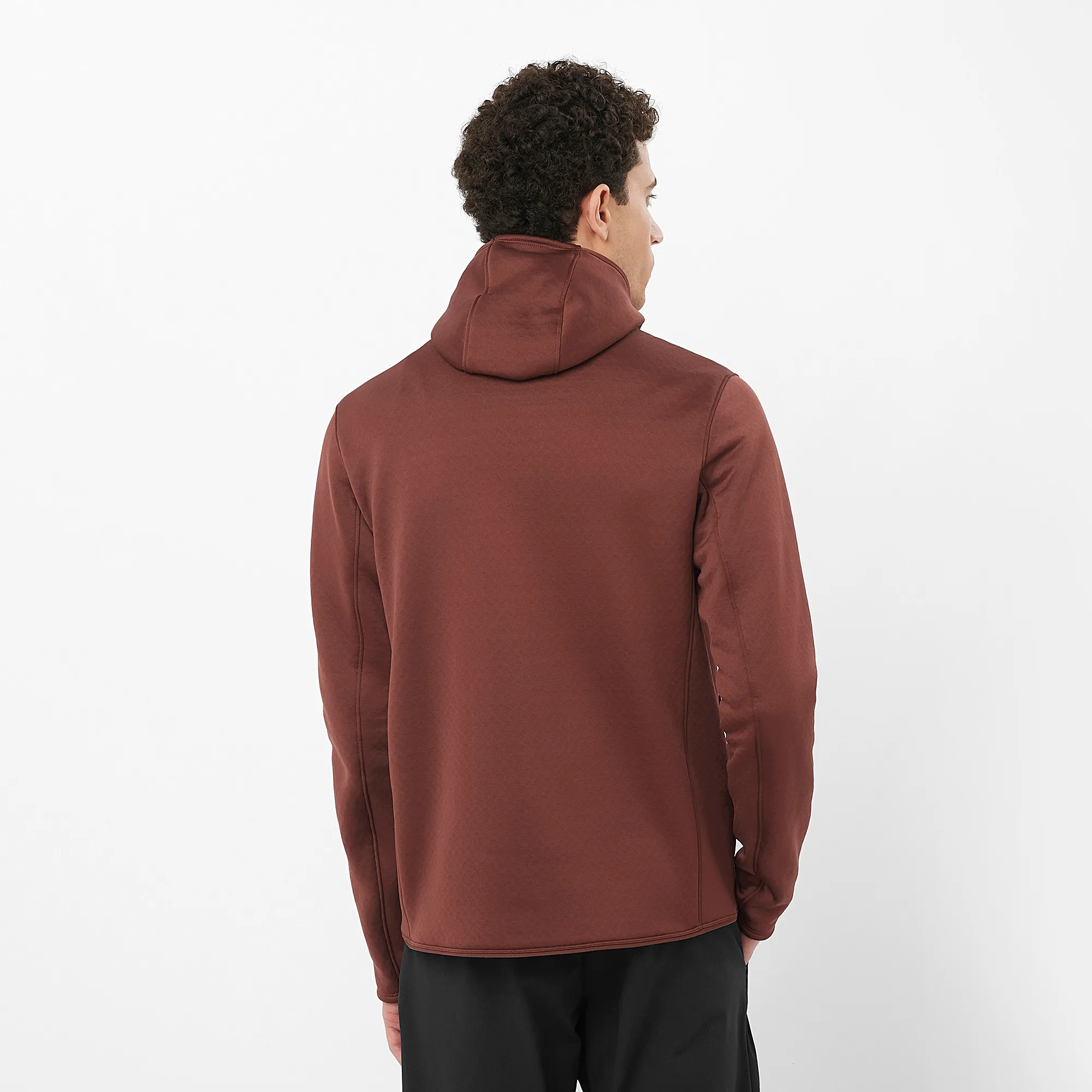 Salomon Men's Sntial Midfleece Rum Raisin