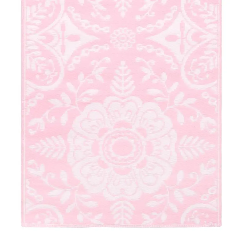 vidaXL Buitenkleed 80x150 cm PP roze