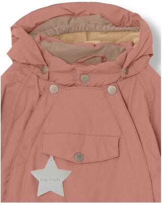 MINI A TURE Wisti Vinterdress, Wood Rose