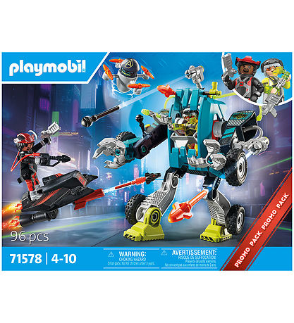 Playmobil S?t - Robot vs. Glider - 71578 - 96 Dele