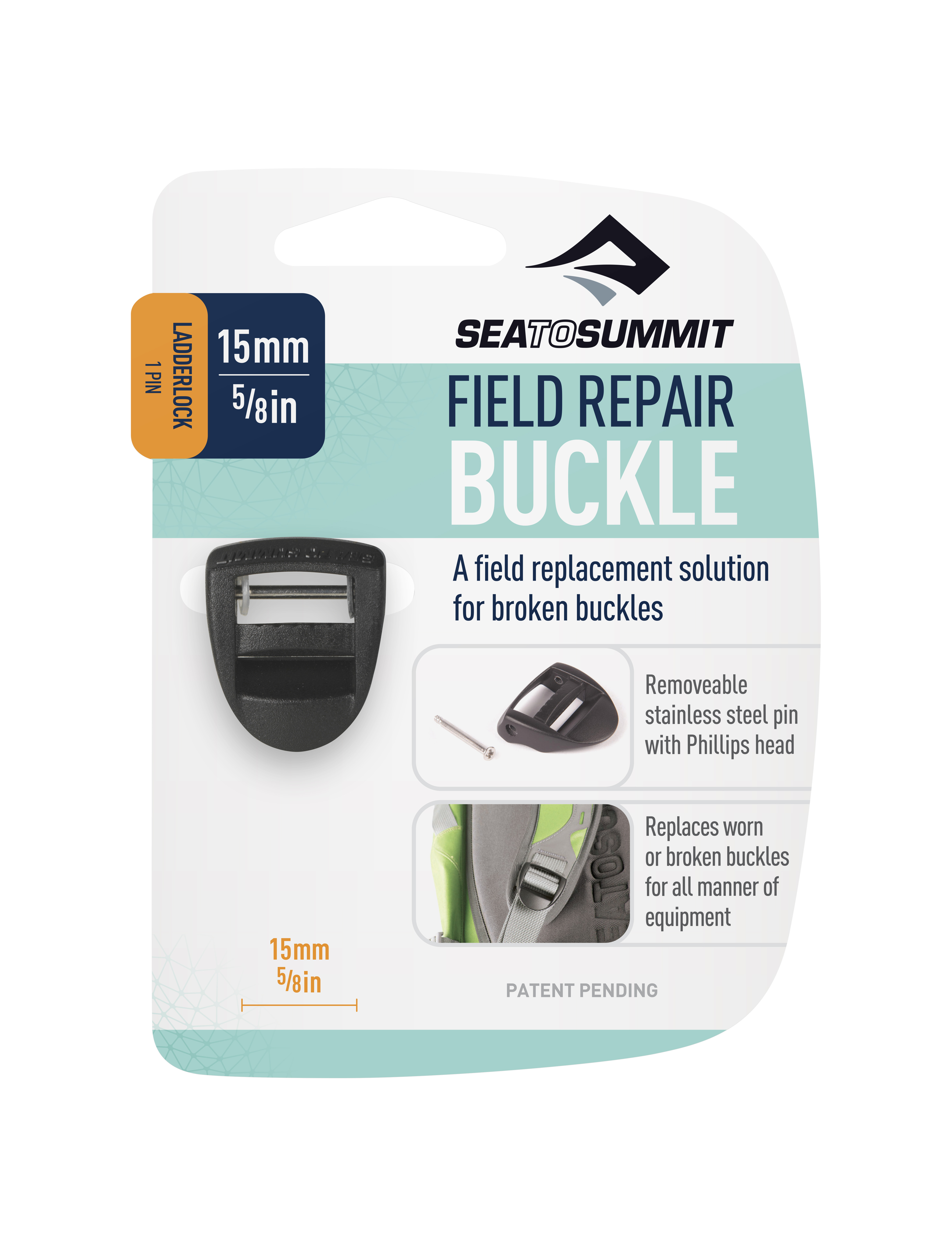 Buckle 15 mm Ladderlock