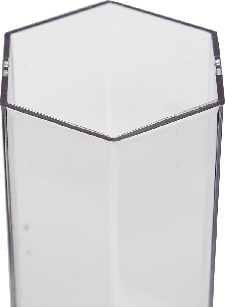 Støbeform Til Lys - Sekskant - Str. 170X53 MM