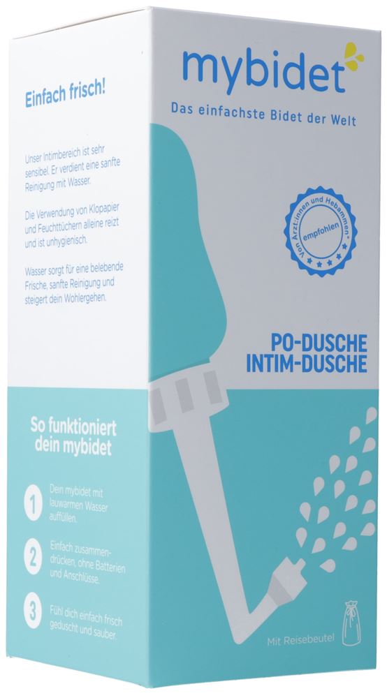 MYBIDET Po-Dusche und Intim-Dusche<br>1 Stück, 300ml