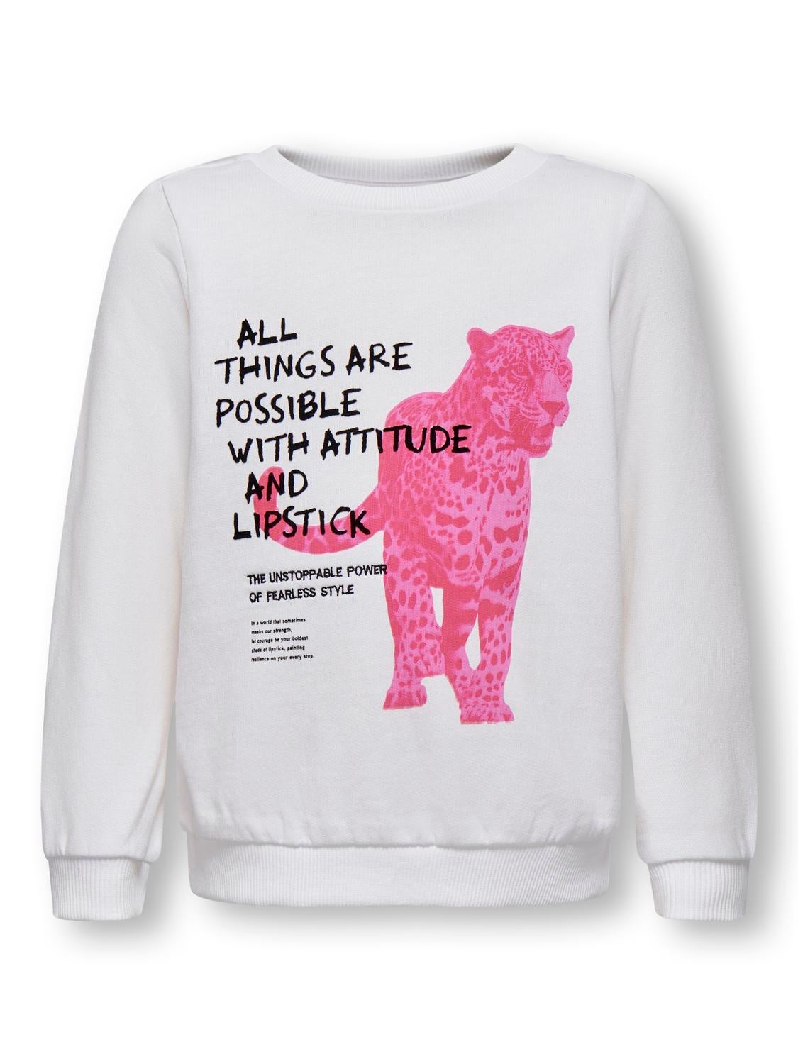 KMGMADELINE Sweatshirt Bright White