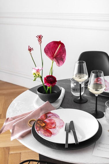 Villeroy & Boch Schale MANUFACTURE ROCK 650 ml Porzellan schwarzgrau