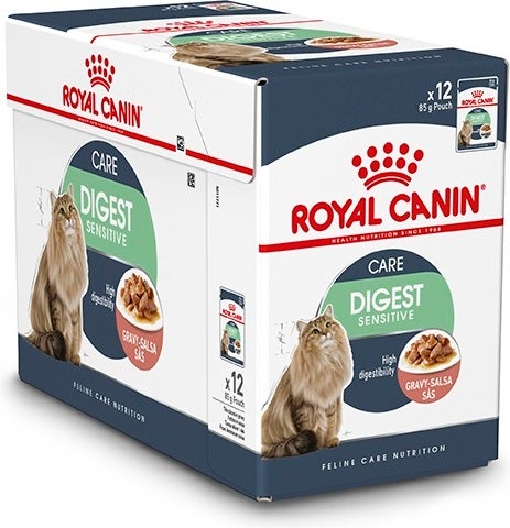 Royal Canin kattenvoer in saus Digest Sensitive 85 g 12 stuks